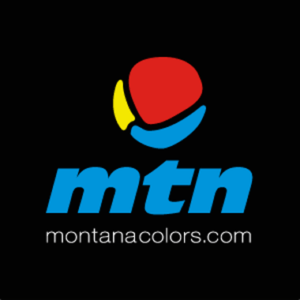 Graffiti Shop à Lannion: logo MTN sur fond noir