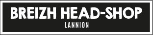 bandeau noir avec ecriture blanche breizh head-shop Lannion