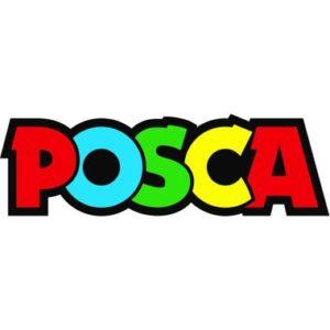Graffiti Shop à Lannion: Logo posca multicolor sur fond blanc